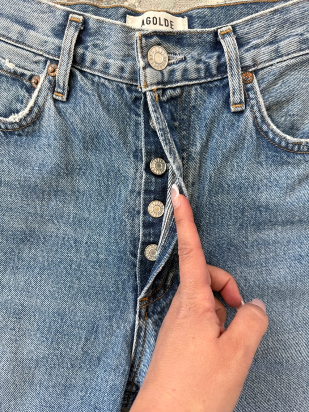 Agolde Riley High Rise Jeans - Picture 7 of 12